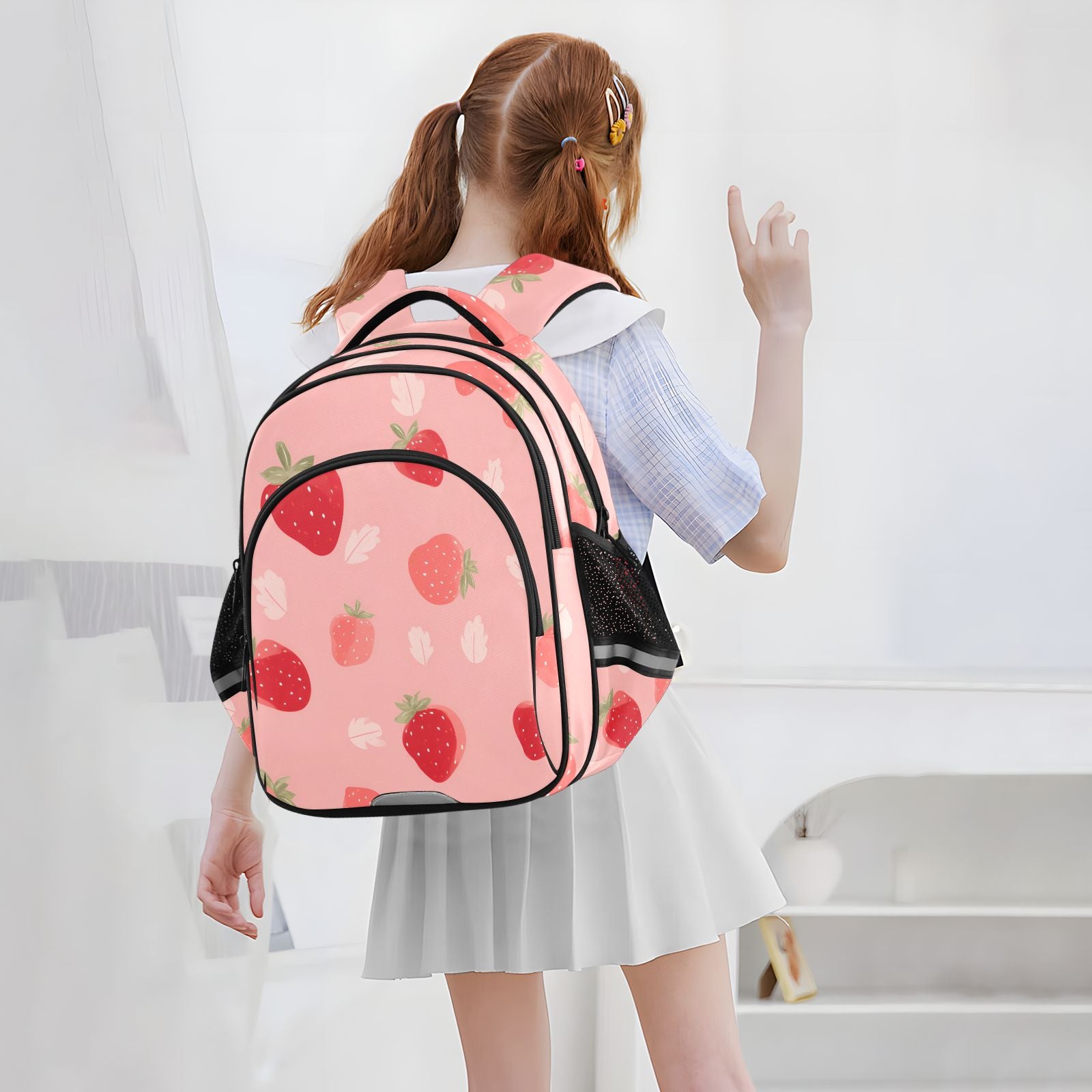Multi-Design Kids Backpack Set - Space/Dinosaur/Flower Patterns Available,Certified School & Travel Bag