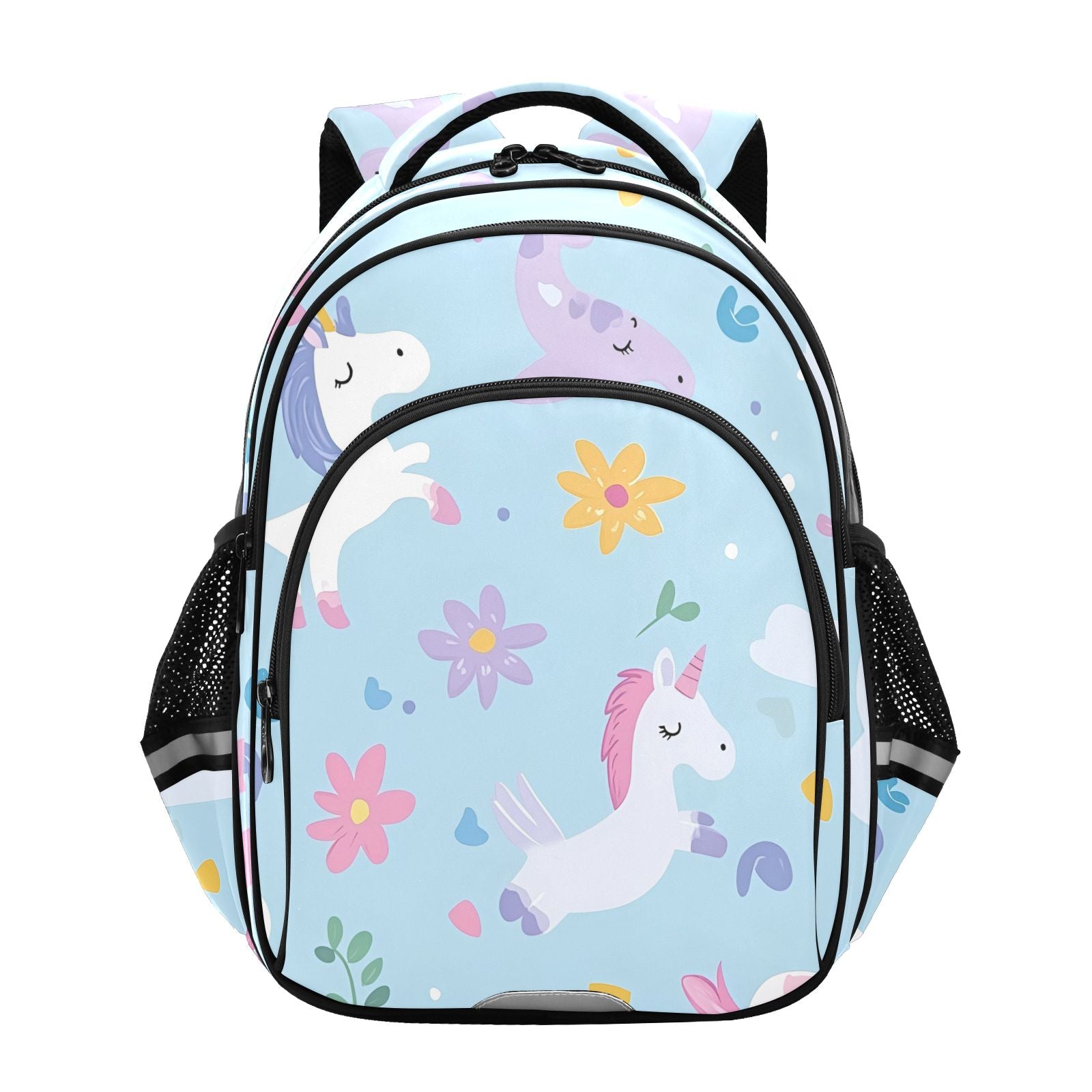 Multi-Design Kids Backpack Set - Space/Dinosaur/Flower Patterns Available,Certified School & Travel Bag