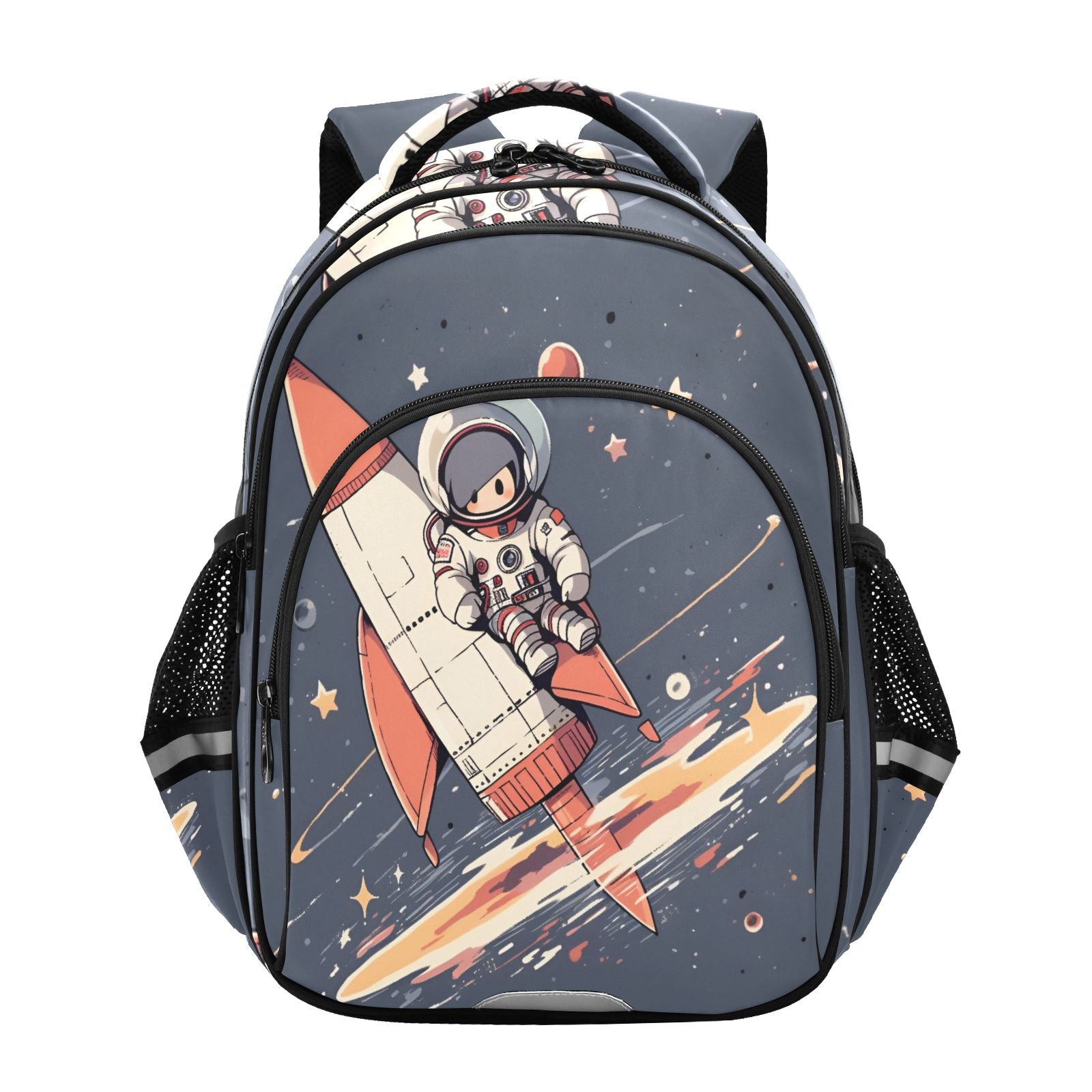 Multi-Design Kids Backpack Set - Space/Dinosaur/Flower Patterns Available,Certified School & Travel Bag