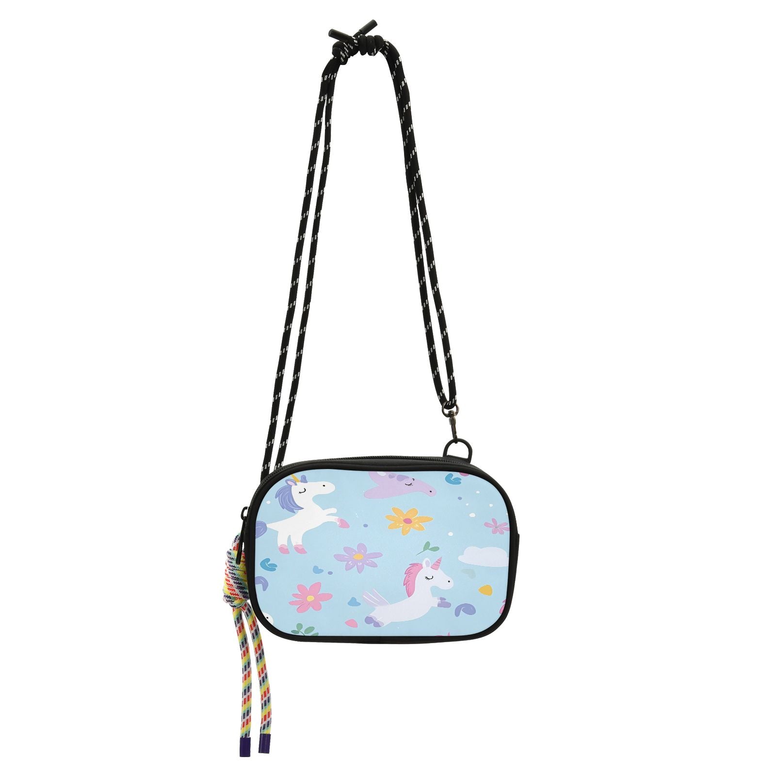 Floral Crossbody Phone Bag with Zipper Pocket