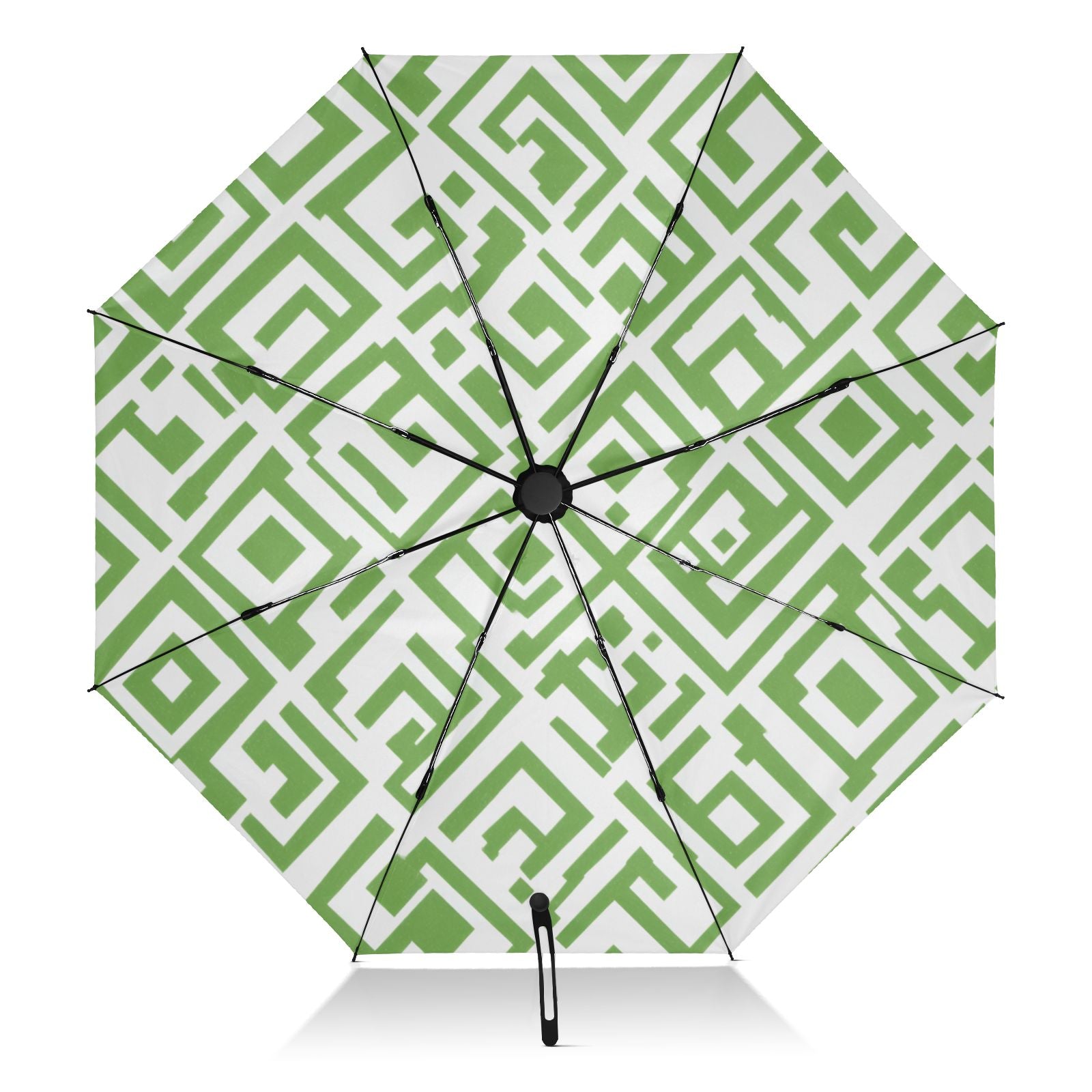 Dark Galaxy Starry Sky Umbrella - Waterproof Outdoor Umbrella with Golden Stars &amp; 8 Reinforced Ribs for Sun/Rain Protection&nbsp;