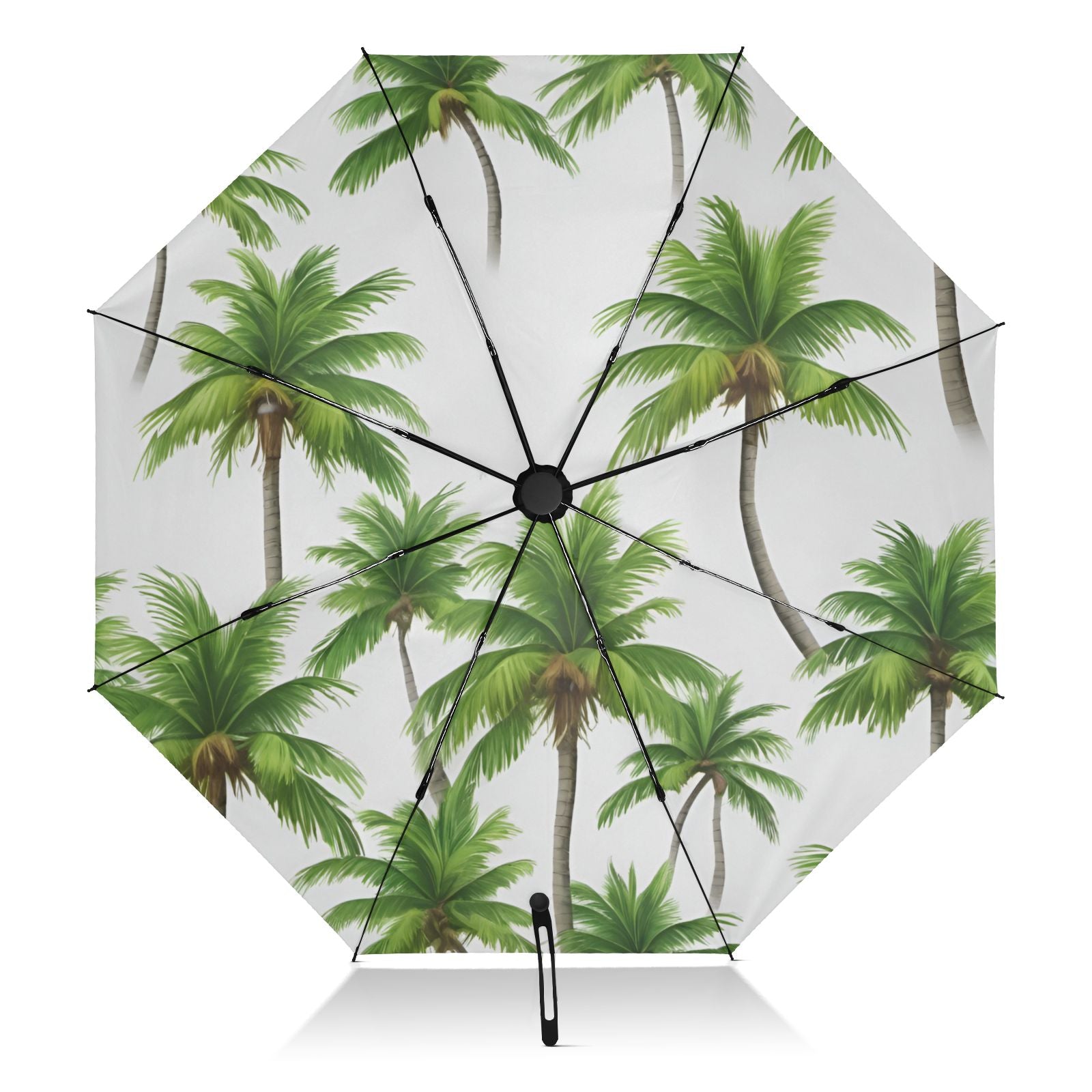 Dark Galaxy Starry Sky Umbrella - Waterproof Outdoor Umbrella with Golden Stars &amp; 8 Reinforced Ribs for Sun/Rain Protection&nbsp;