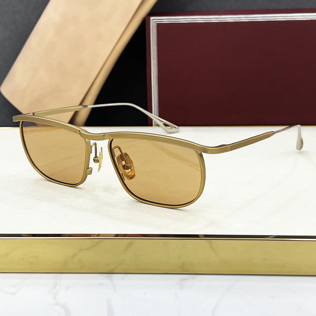 Trendy high-end luxury and fashionable glasses