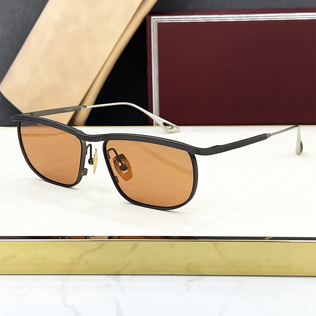Trendy high-end luxury and fashionable glasses